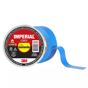 Fita Isolante 3m Imperial Azul 10mt
