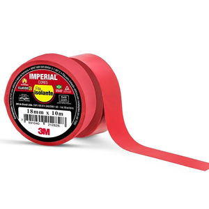 Fita Isolante 3m Imperial Verm.10mt