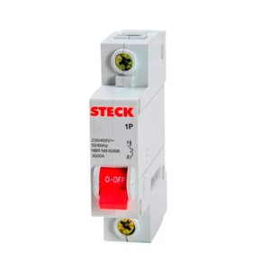 Disjuntor Steck Din.1P 100A C 10Ka