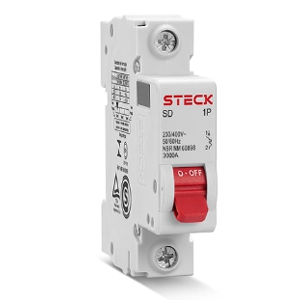 Disjuntor Steck Din.1P 50A C 3Ka