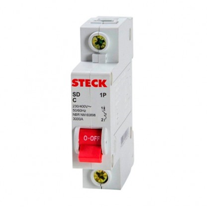 Disjuntor Steck Din.1P 80A C 10Ka