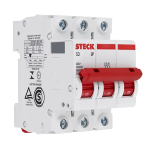 Disjuntor Steck Din.3P 63A C 3Ka