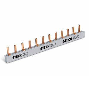 Barramento Steck Bif 80A 2X6P Din S2F210B