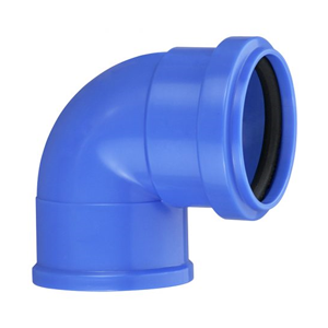 Joelho Azul C/ Anel 38mmX90mm - Krona / Multilit / Plastubos