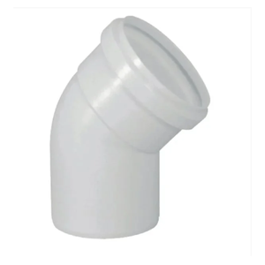 Joelho Esgoto 100mmX45° - Krona / Multilit / Plastubos