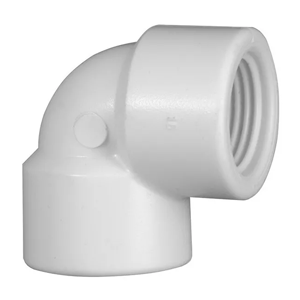 Joelho Rosca Branco 25mmX90° - Krona / Multilit / Plastubos