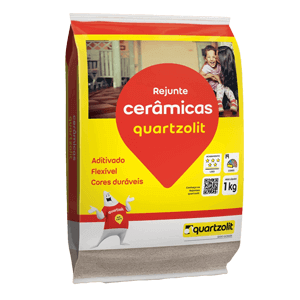 Rejunte Quartzolit 1kg Cinza Outono