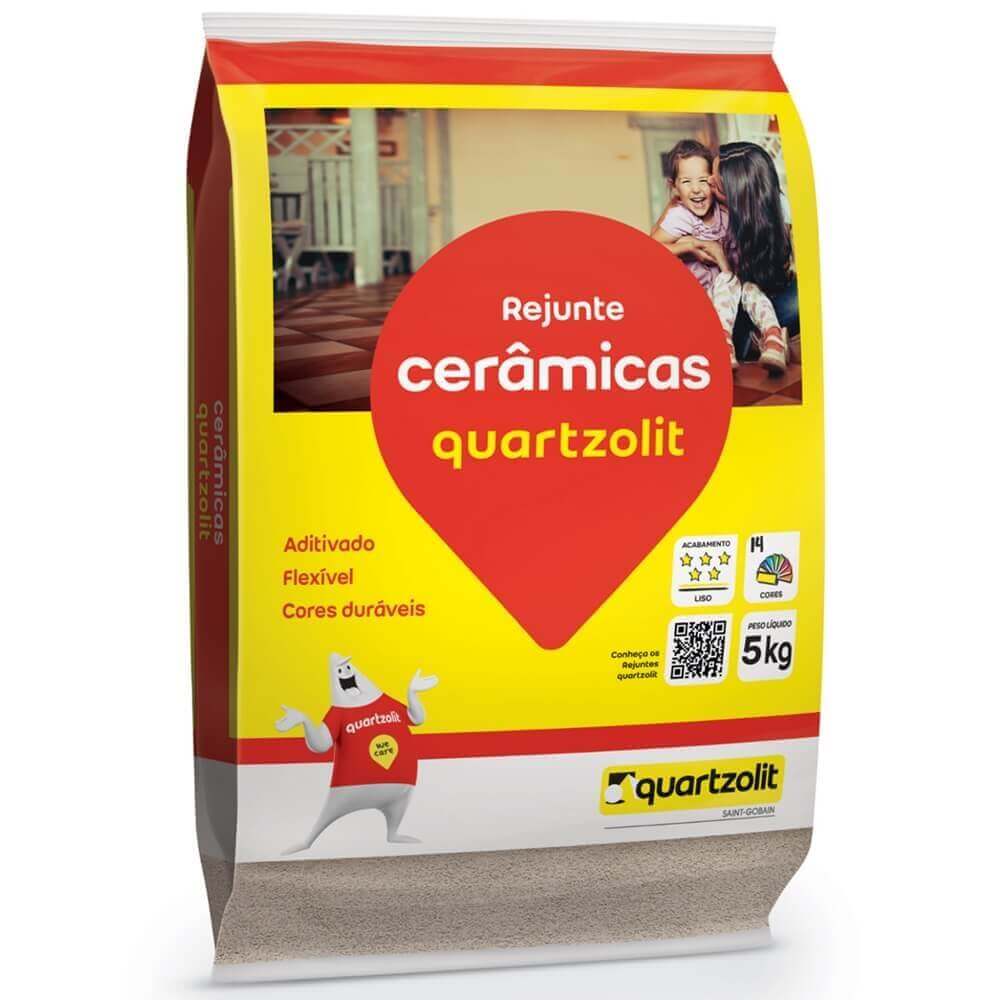 Rejunte Quartzolit 5kg Bege