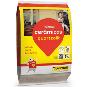 Rejunte Quartzolit 5kg Cinza Outono