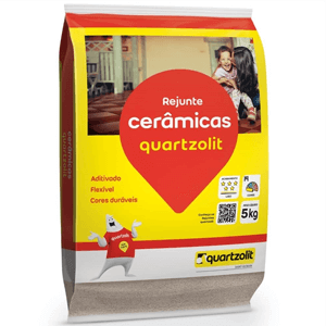 Rejunte Quartzolit 5kg Preto Grafite