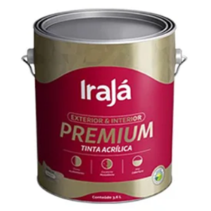 IRJ Tinta ACR Premium Emborrachada Branco Neve GL 3,6L